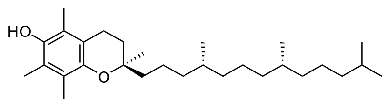 Tocopherol structure