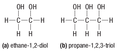 Two commonly used polyalcohols