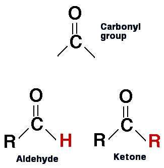 aldehyde and ketone structure | carbonyl functional group